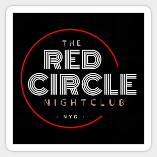 The Red Circle Nightclub Sticker